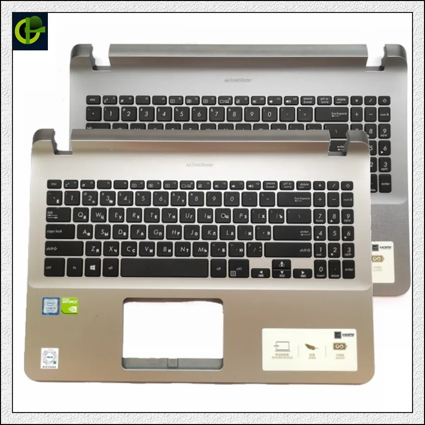 Русская клавиатура с Упор для рук ASUS X507 X507U X507UB X507UA Y5000 Y5000U RU верхний чехол |