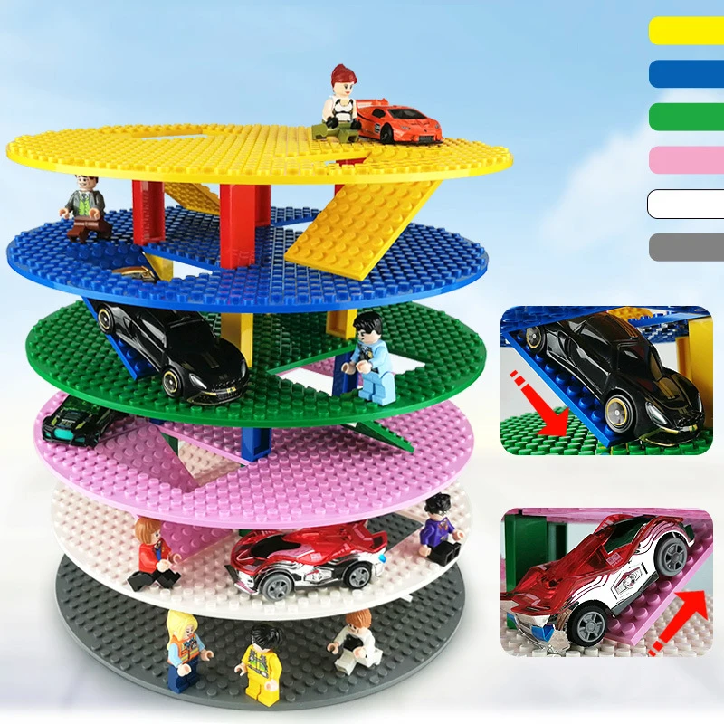 

Assemble Small Particle Building Block Baseboard Kids DIY Scene Children Block Bricks Assembly Toy for Child Base Christmas Gift