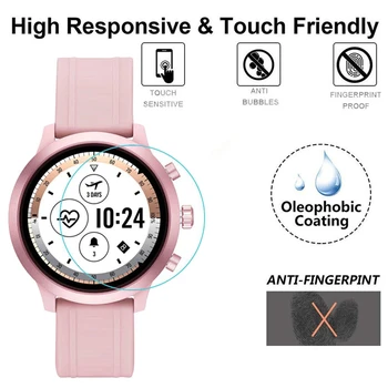 

1/3/5PC Clear Ultrathin Film Tempered Glass Protector for Michael Kors MKT5072 Smart watch Band accessories Case MKT 5072 # 1216