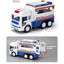 Дети моделирование Инженерная модель автомобиля со звуком светильник раннего образования игрушка подарок NSV775