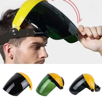 

Dust-proof Windproof Protective Shield Screen Anti Oil Splash Full Face Mask Dust-proof Windproof Anti Oil Splash PVC Safe Mask
