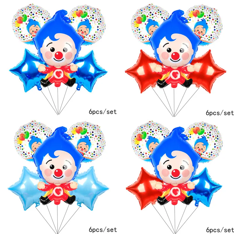 Pagliaccio Film In Alluminio Palloncini Festa Di Compleanno Festival Vestire Palloncini Giocattolo Pagliaccio Per Natale