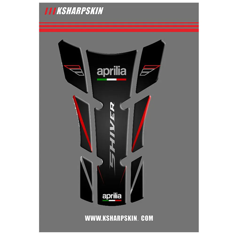

Fuel tank carbon fiber scratch-resistant stickers motorcycle stickers fish bone decals for APRILIA SHIVER 750