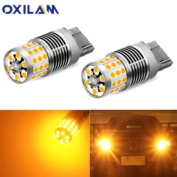

2x PY21W LED Canbus BAU15S P21W W21W Error Free LED Amber Yellow 7507 7506 T20 LED Bulbs For Turn Signal Lights