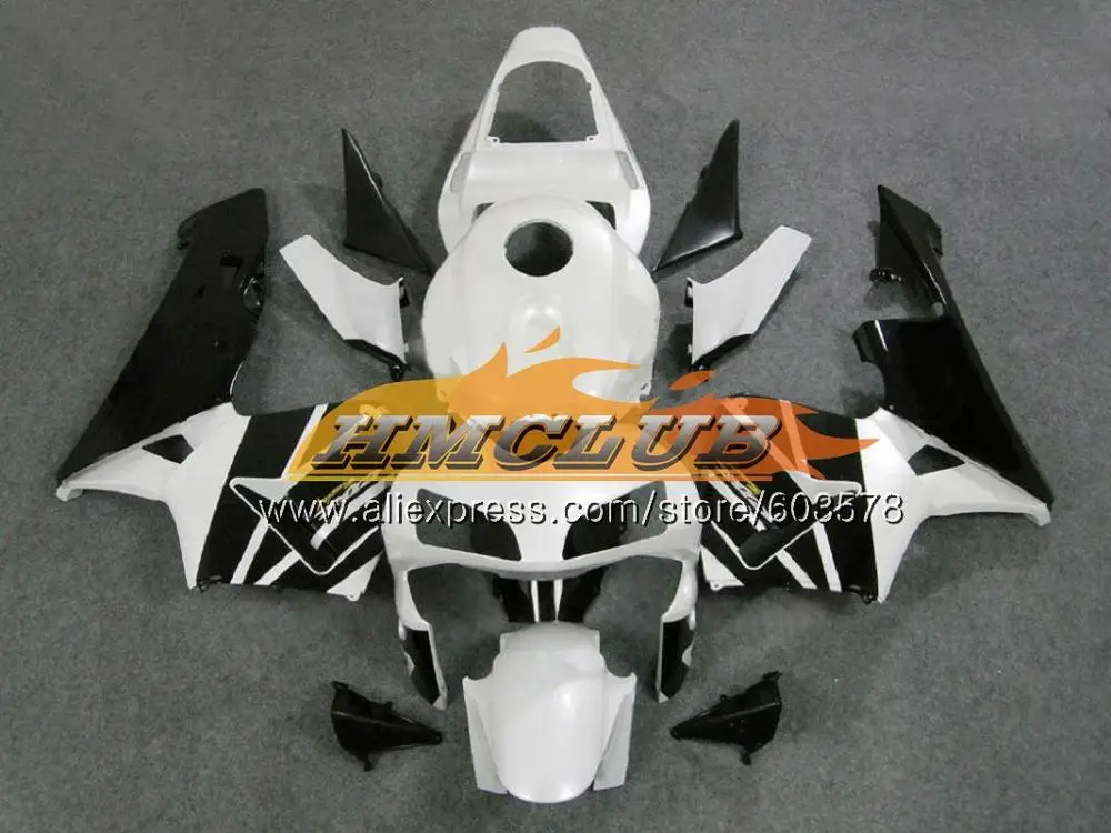 Литые изделия для Honda CBR 600RR 600F5 CBR600 RR 2003 2004 72CL. 84 CBR600RR CBR600F5 CBR 600 RR F5 03 04 OEM стиральная машина с черным серебро обтекатели - Цвет: No. 13