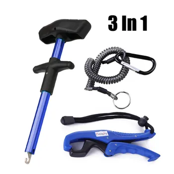 

Fish Hook Remover Squeeze-Out Fish Hook Separator Tools And Floating Fish Gripper Combo Kit