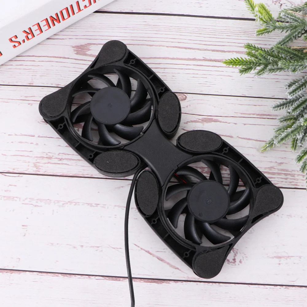 

1PC Laptop Cooler Durable Portable Premium 2 Fans Computer Stand USB Cooler
