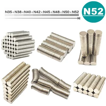 

hall sensor magnet N52 6x1 6x1.5 6x2 6x3 6x4 6x5 8x1 8x1.5 8x2 8x3 8x4 8x8 mm Magnet Neodymium Magnet NEW Art Craft Connection