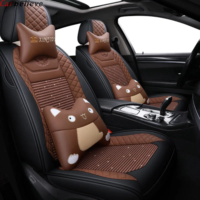 color 14 Автомобильный чехол для сиденья для renault captur duster logan fluence 2013 kadjar Megane Laguna аксессуары чехлы для сидений для автомобилей - Название цвета: color 14