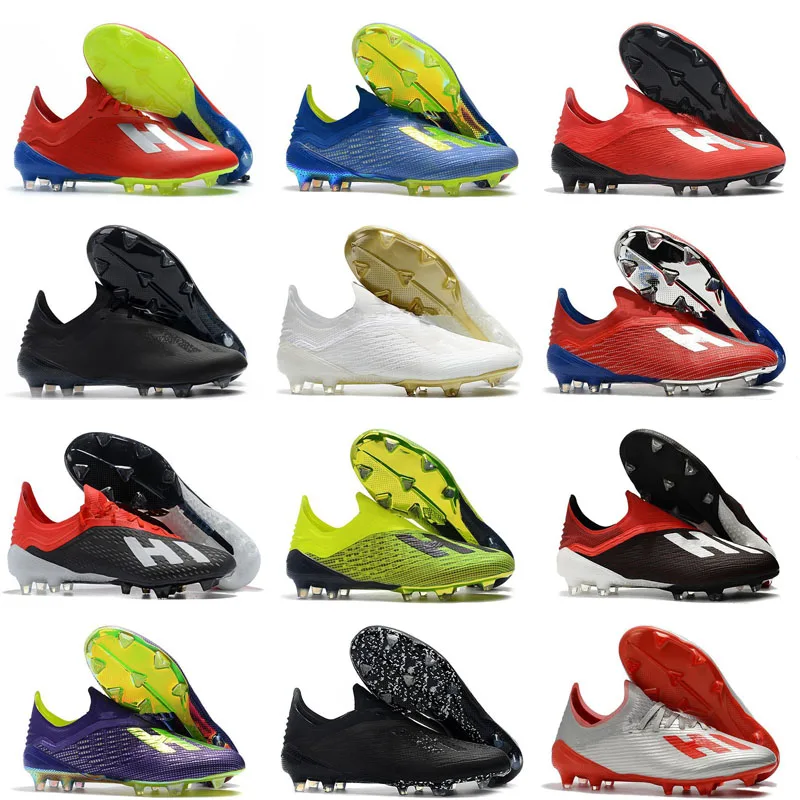 

cheap 2019 mens soccer cleats X 19.1 FG Predator soccer shoes football boots outdoor Tacos de futbol high quality blackout