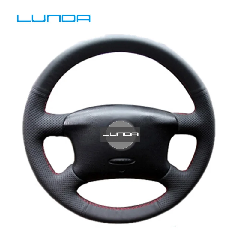 

DIY Custom Hand-Stitched Artificial Leather Car Steering Wheel Cover for Volkswagen VW Passat B5 1996-2005 Golf 4 1998-2004