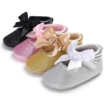 

Kids Baby Moccasins Baby Girls Child Shoes party Princess Crib Shoes Newborn Comfy New Born Girl Shoes First Walker for 0-18M