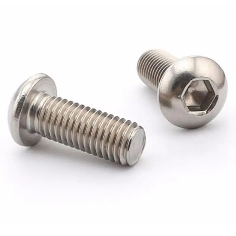 M5x8mm 304 из нержавеющей стали с шестигранной головкой винты болты 80 шт
