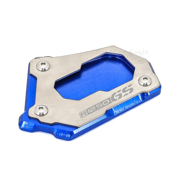 Motorcycle Kickstand For BMW R 1200 GS LC R1200GS ADV R1250GS Adventure R 1250 GS CNC Motorcycle Side Stand Enlarge extension Blue R1250GS-B