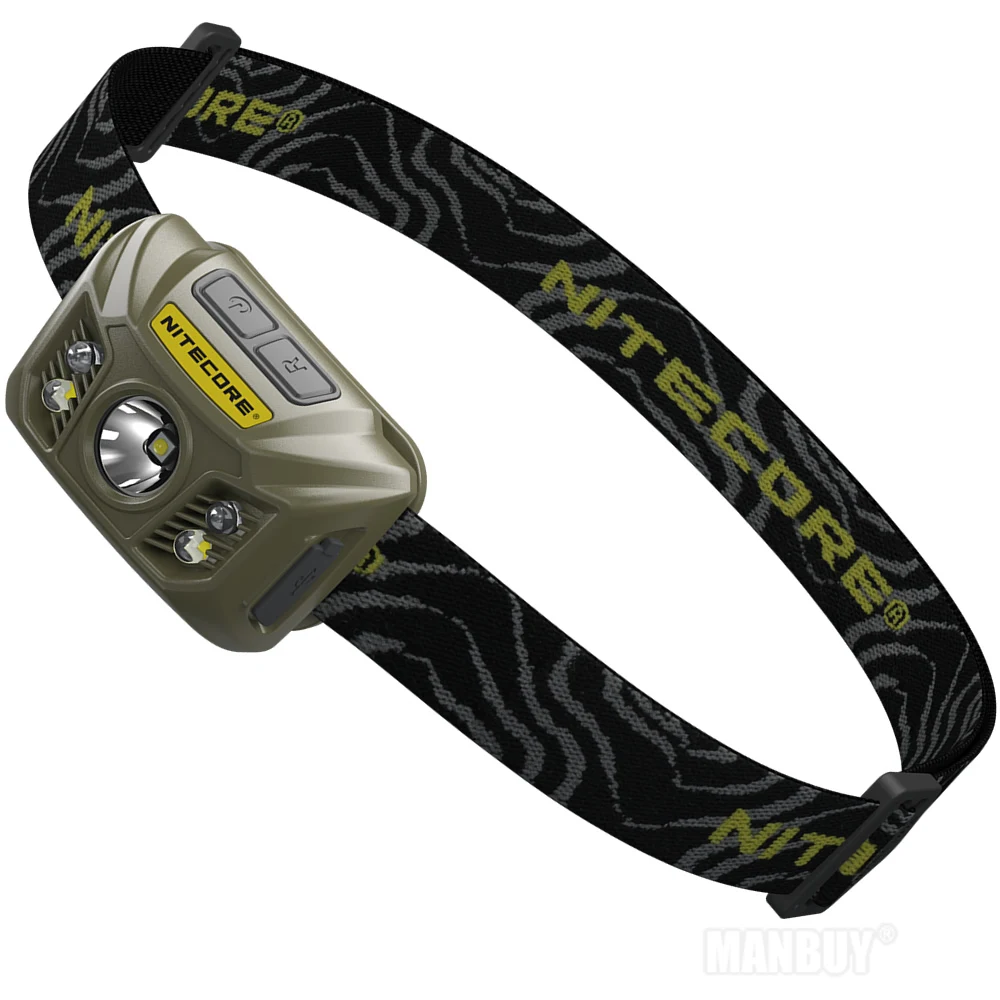 NITECORE NU32 налобный фонарь 550 люменов CREE XP-G3 S3 светодиодный Встроенный перезаряжаемый светильник для наружного поиска Черный