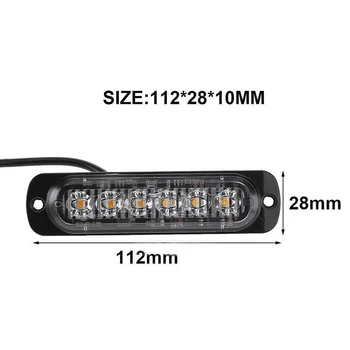 

Set Car Lights Warning Fog Working Lamp 12V 333mA Accessories Luminous