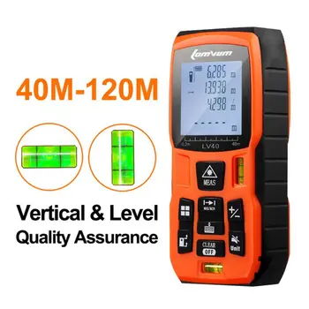 

1 Laser Infrared Rangefinder High Precision Handheld Laser Rangefinder Distance Measuring Instrument 50m 120m Without Battery