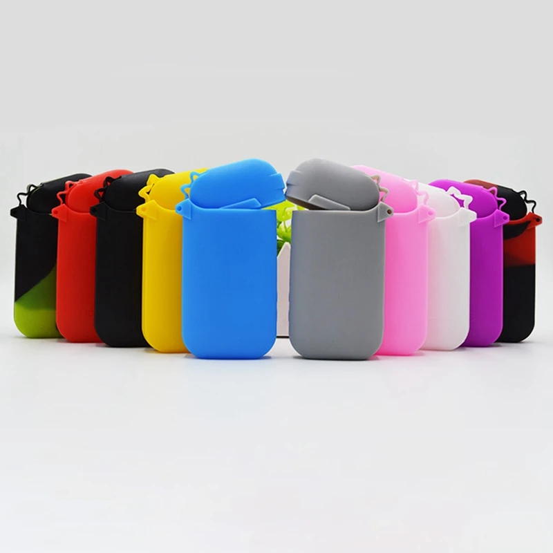 

Protective Cover Case Portable Electronic Cigarette Accessories Colorful Silicone Case Universal Silicone Case For IQOS