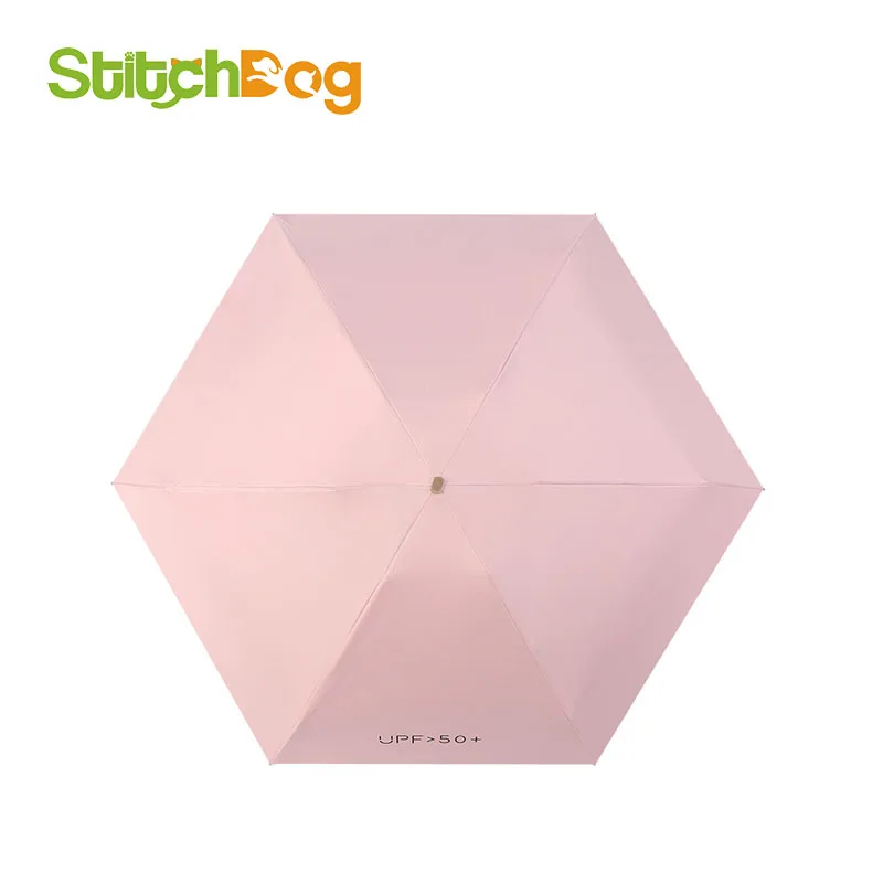 Ultra-light 50% off sunny umbrellas folding umbrellas mini pocket creative vinyl sun protection sun umbrella pocket