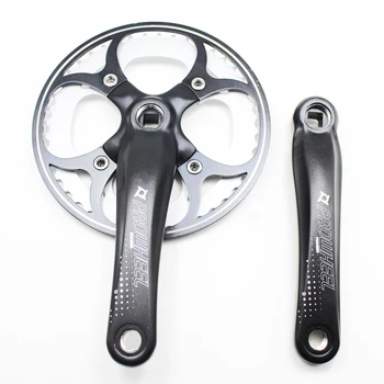 

44T single speed 104 BCD 170mm Road Bicycle Crank Set Folding bike crankset Gear shifter aluminum alloy crank