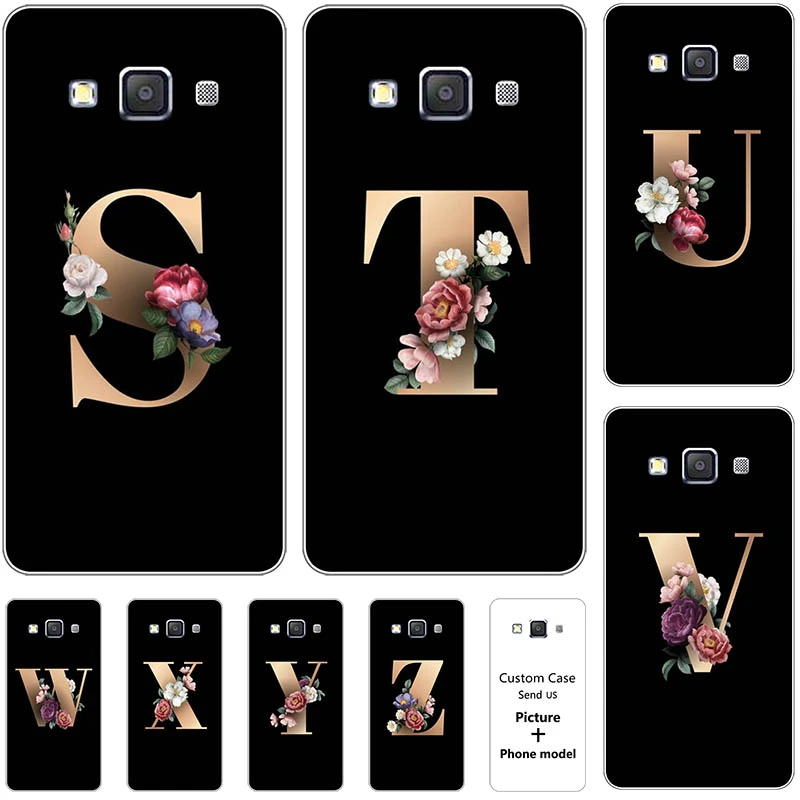 Funda de silicona para Samsung Galaxy S3, carcasa con 26 letras en inglés, con diseño floral, para modelos I9300, S3, Neo I9300i, Duos S3 Mini i8190|Fundas - AliExpress