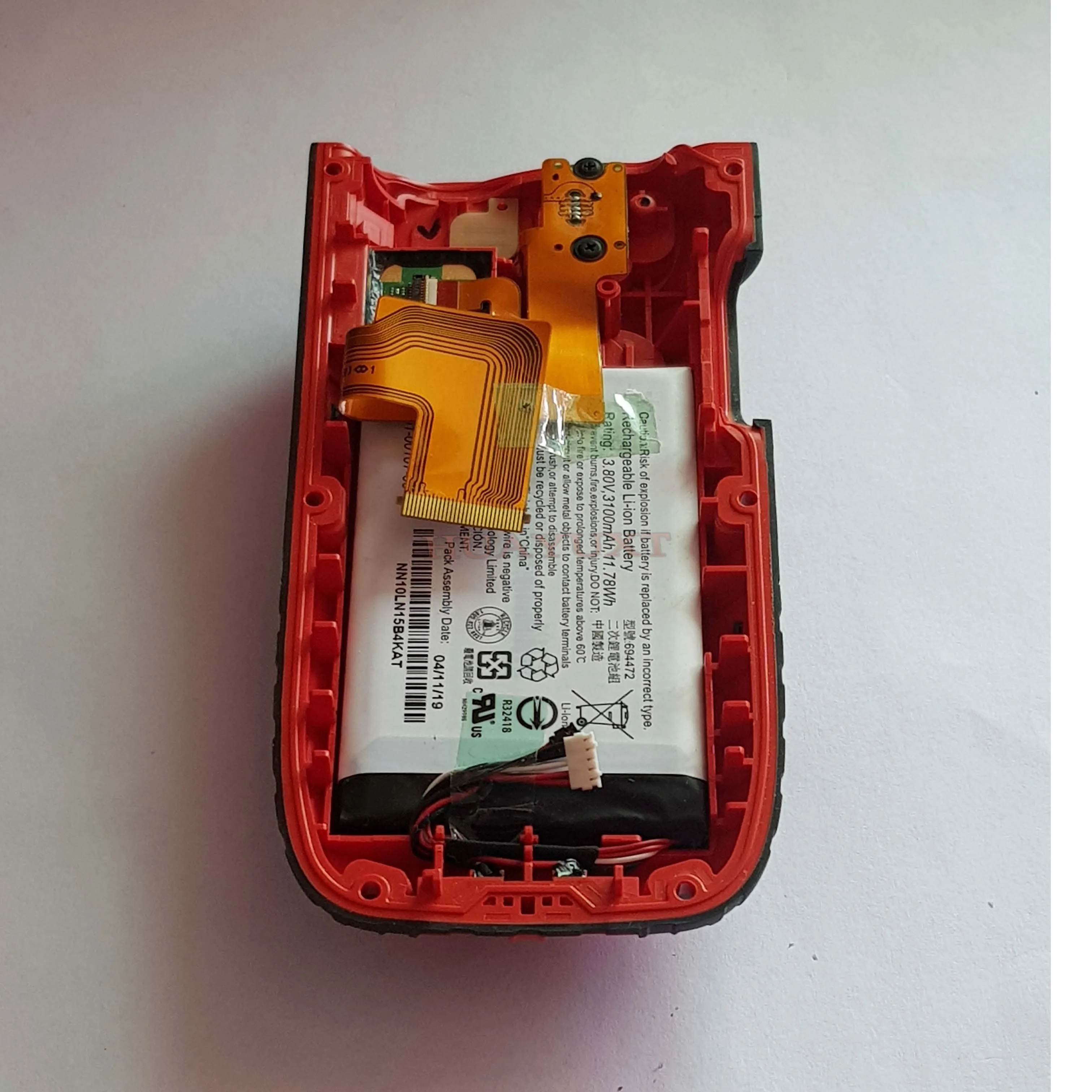 Caso traseiro original com bateria para garmin