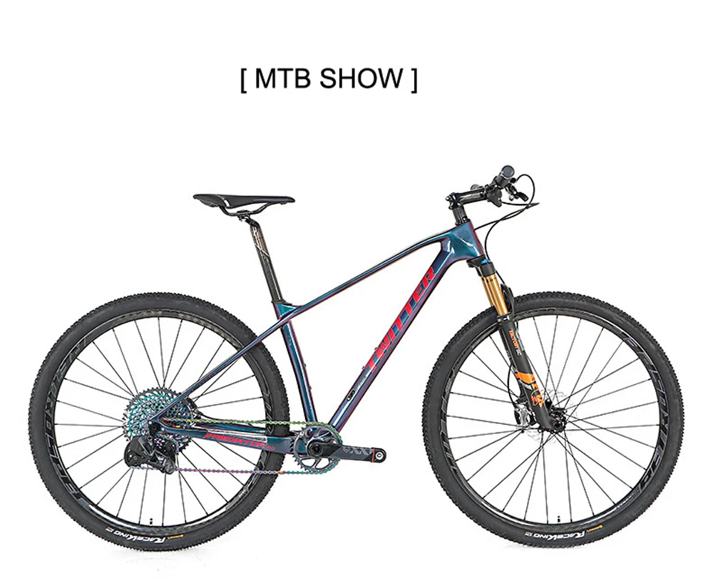 Новое поступление MTB Predator-148 XC Carbon T1000 рама для горного велосипеда, Гоночная Рама из углеродного волокна, бесцветная через ось 12*148 мм