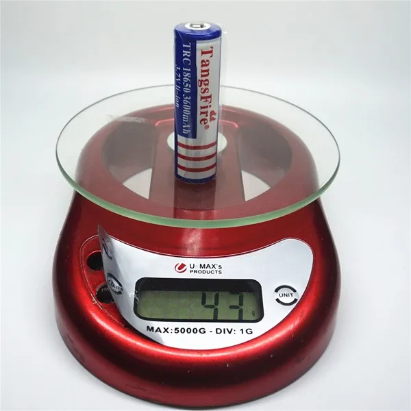 2 шт TangsFire 18650 3600mAh аккумуляторная батарея