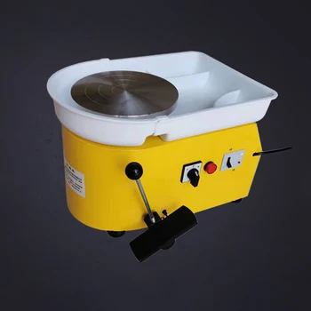 

350W Electric Pottery Wheels Machine Adjustable Ceramic Pottery Wheel With Pedal Pottery Forming Machine Art Craft DIY Clay Tool