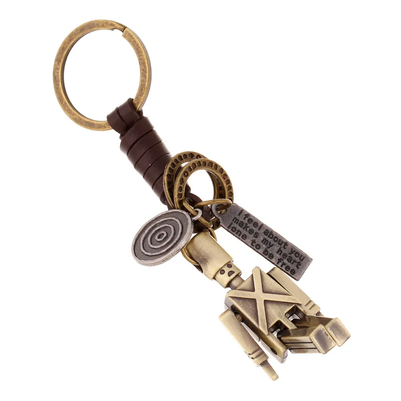 Keychain Keychains Trinket Key Chain Keyring Ring Rings Pant Bag for Keys Women Men Guy Boyfriend Gift Car Valentine Robot Woven | Украшения