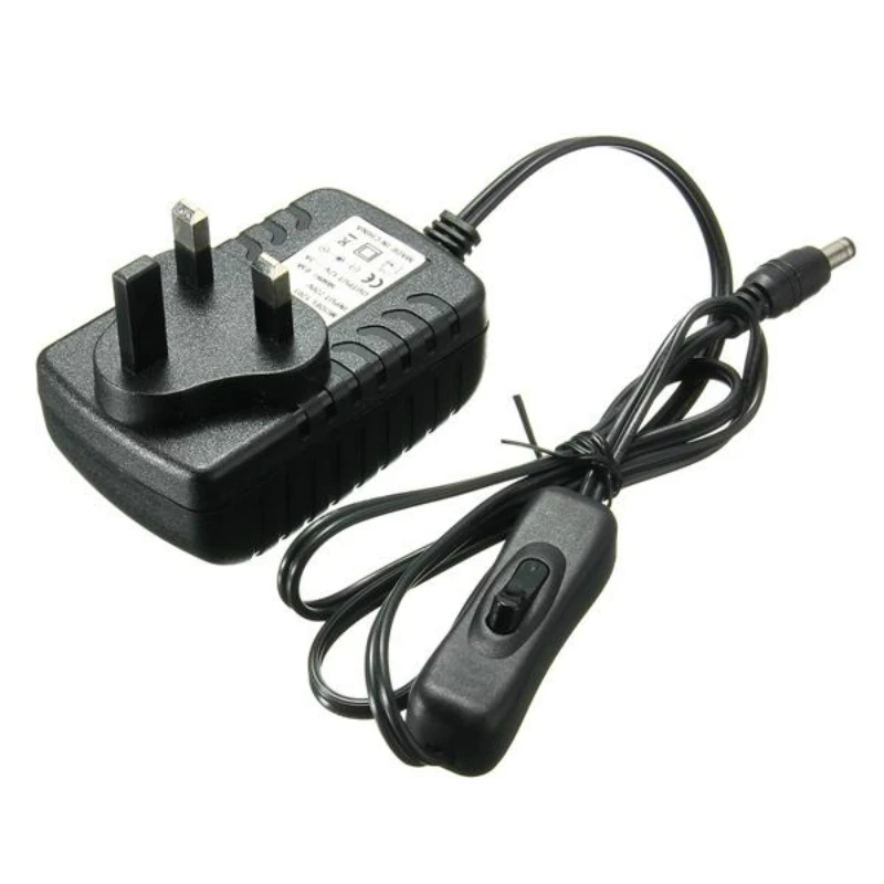 AC 100-240V к DC 12V 2A адаптер питания переключатель для светильник светодиодные ленты