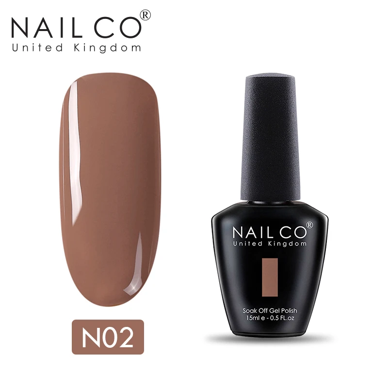 NAILCO Nude Серия Новое поступление лучший лак гель замочить УФ светодиодный Гель-лак для ногтей гель лак для ногтей Гибридный гвоздь искусство - Цвет: N02