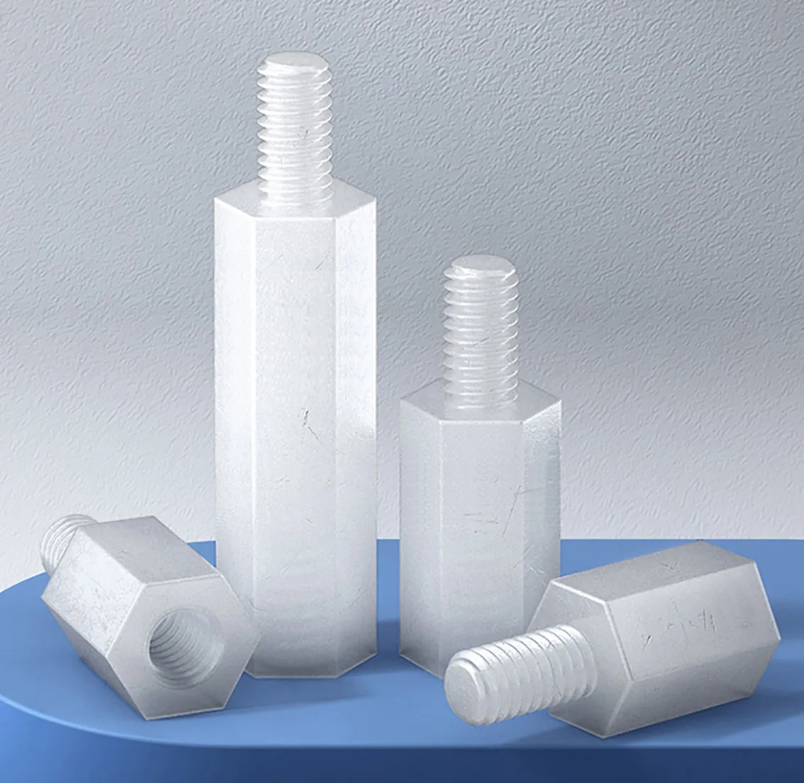 the daily low price M2 M2.5 M3 M4 White Nylon Male Female Spacer PCB