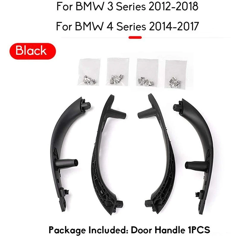 Door Handles,Inner Door Support Trim Pull Strap Cover Driver Side Left Front Door Armrest Bracket for BM W 3 Series 4 Series