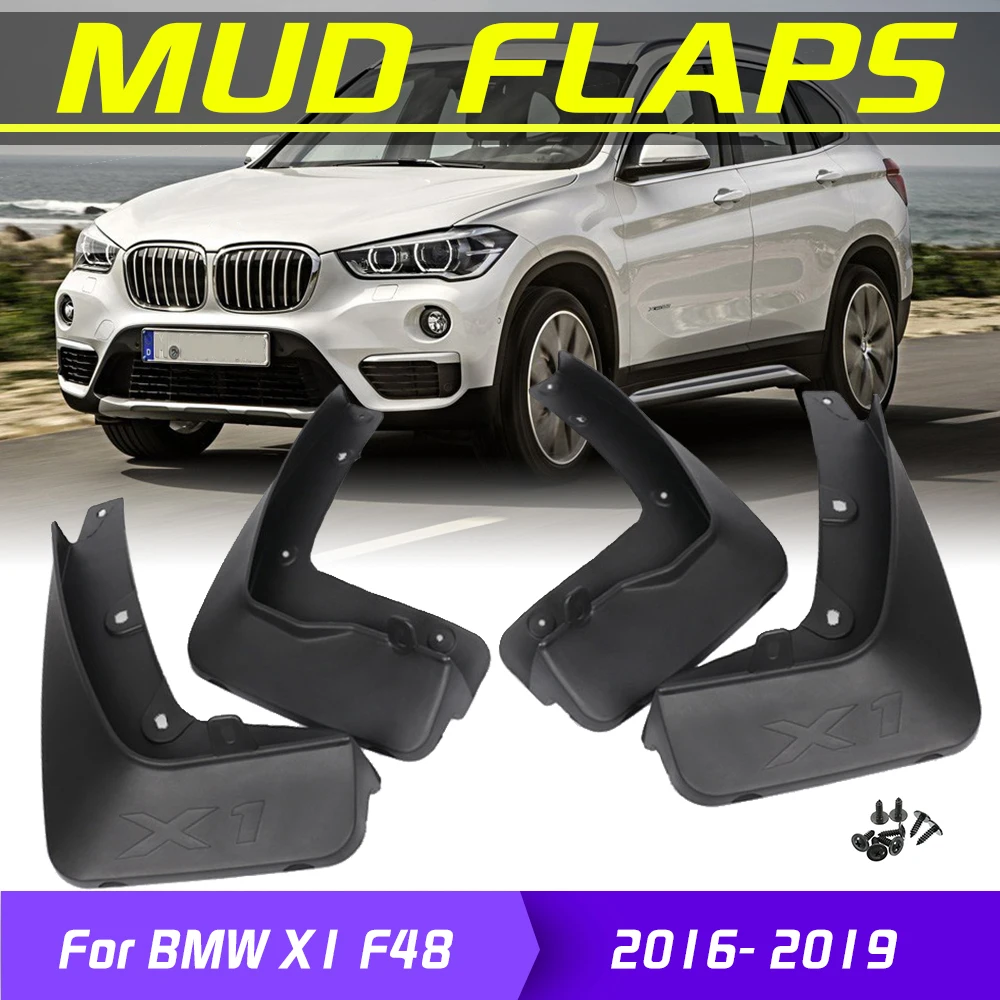 4X OE стильные литые Брызговики для BMW X1 F48 2016 2017 2018 2019 2 Брызговики|Грязезащита| |