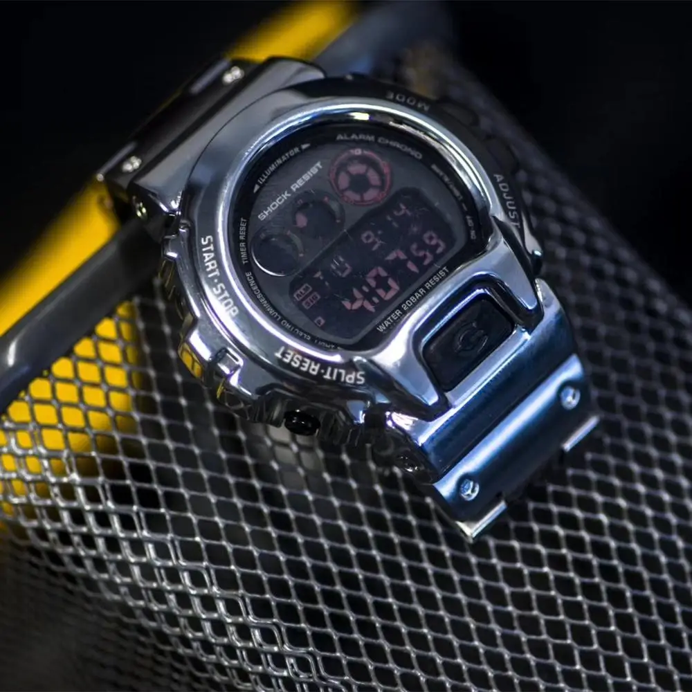 Браслет из нержавеющей стали 316L для часов DW6900 аксессуар с рамкой инструменты