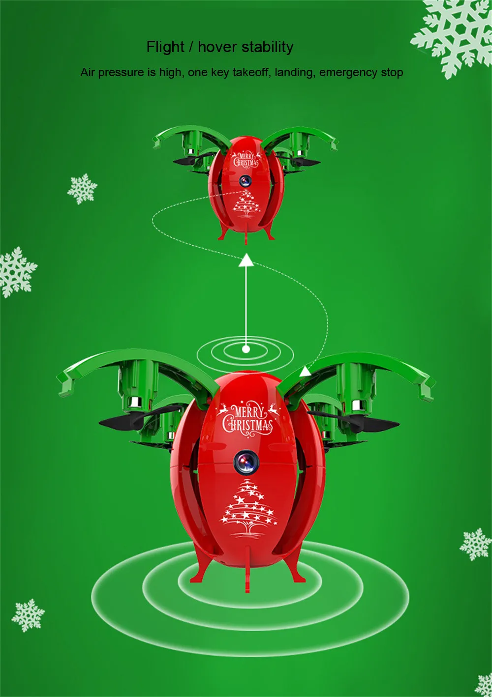 Мини-Дрон 2,4G складной Рождественский Дрон Мп камера wifi FPV RC Квадрокоптер HD селфи БПЛА с дистанционным управлением D30912
