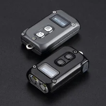 Nitecore – lampe de poche porte clés TINI2, avec câble UAC20 de Type C, batterie intégrée, Rechargeable, éclairage d'extérieur quotidien, 2021, EDC