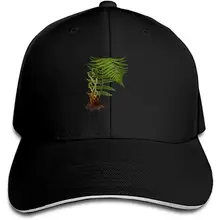 Бейсбольная кепка EIGTU Fern Leaf Green Tree Branch, кепка для папы, дальнобойщика, головные уборы для мужчин и женщин