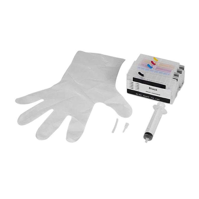 

Filled Cartridge for HP 952 953 954 955 with Permanent Chip 8710 8715 8720