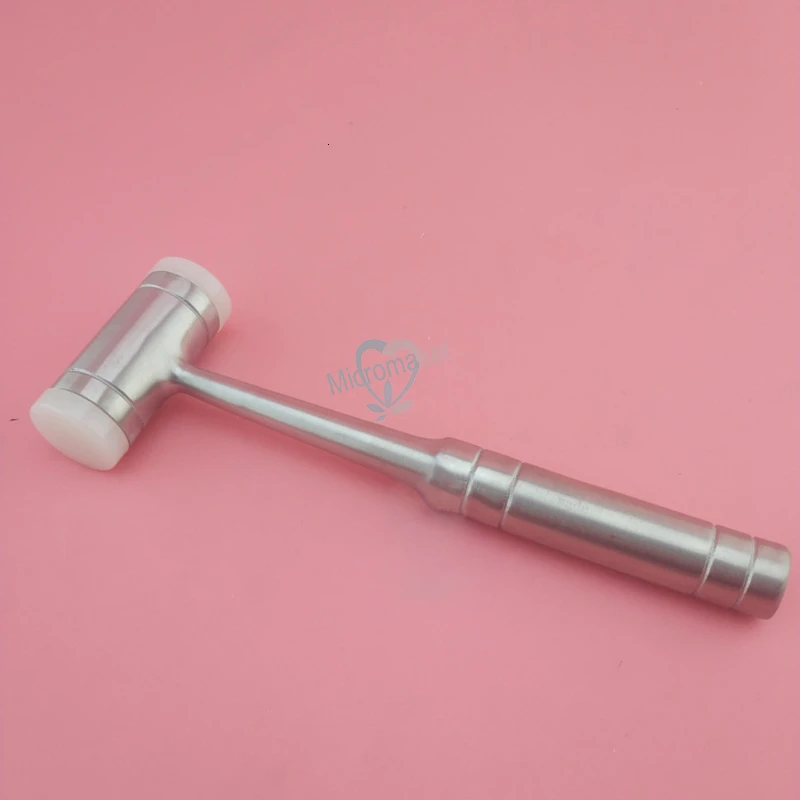 1 шт. двуглавый нейлоновый стоматологический костный молоток ручка автоклав зубы Хирургический Инструмент для извлечения стоматологический инструмент