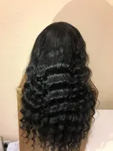 Lumiere-mechones de cabello humano mechones de cabello suelto de ondas profundas con cierre y 3/4 mechones 100% cabello humano para mujer negra, cabello Remy