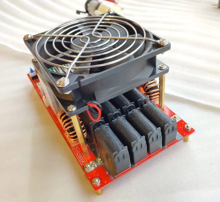 

2000W ZVS High Frequency Induction Heater Module Flyback Driver Heater Good Heat Dissipation + Coil +pump +power Adapter