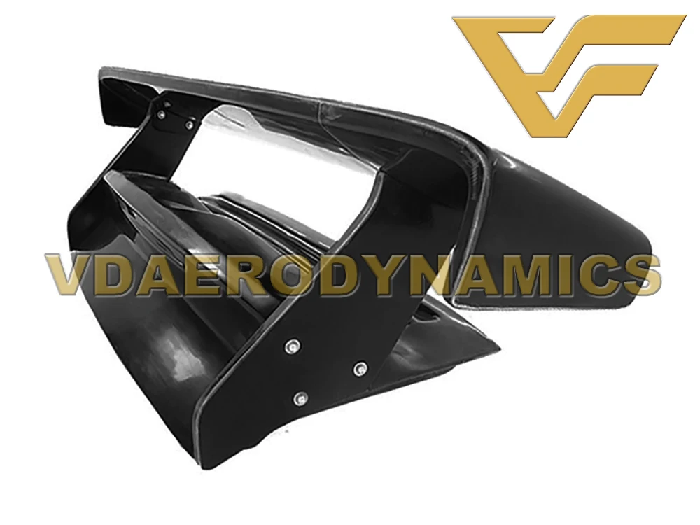 Подходит для 04-11 997 997,1 997,2 Porsche 911 Carrera S 4 4S GTS VAD-TR пластик, армированный волокном, углеродное волокно заднее крыло спойлера