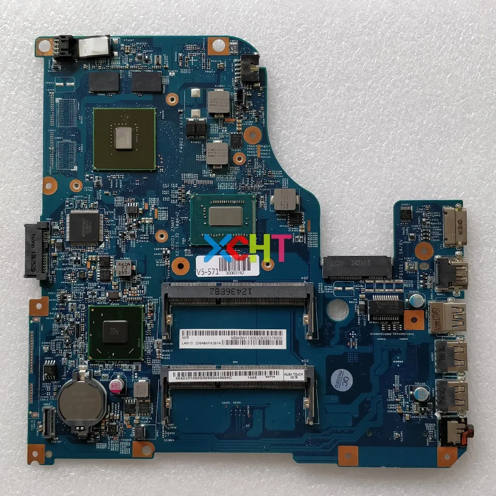 

NBM6W11006 i7-3537U CPU N14M-GL-B-A2 GPU 11309-4M 48.4T05.04M for Acer NB.M6W11.006 Laptop Notebook PC Motherboard Mainboard