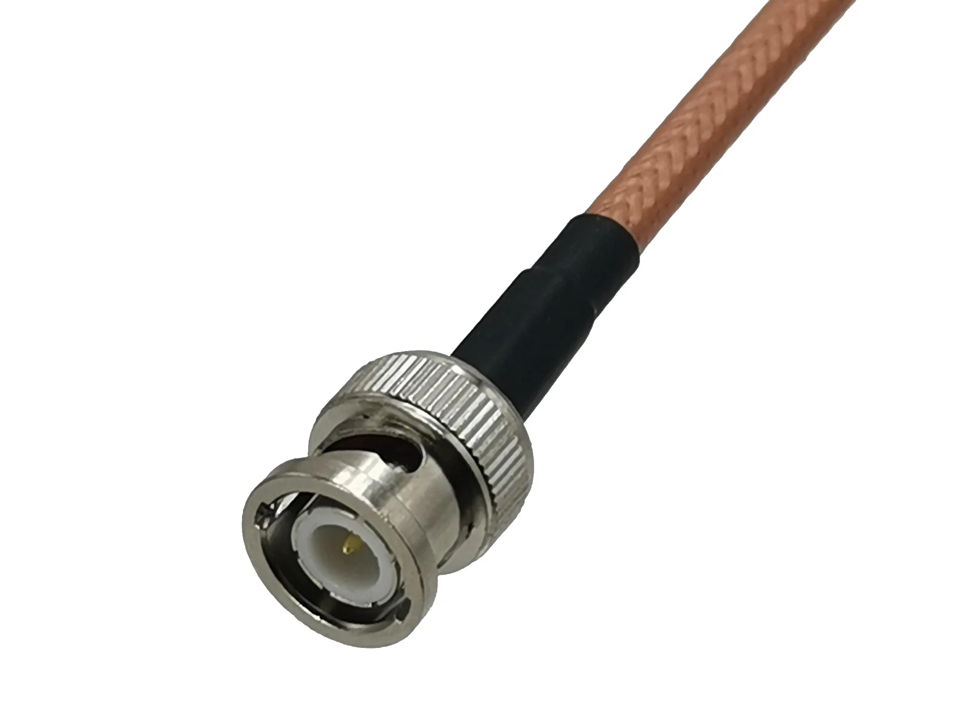 rf com plug macho bnc, novo cabo de 6 polegadas ~ 5m, 1 peça