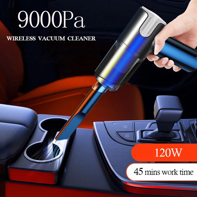 Portable Wireless Car Vacuum Cleaner Handheld Powerful Vacuum Cleaner For Car Cordless Home Appliance Car Products Mini Cleaner 1