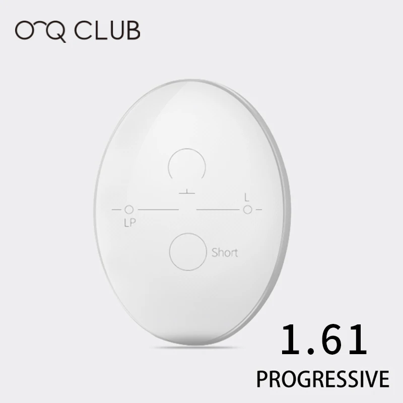 

O-Q CLUB 1.61 Progressive Multifocal Lens Prescription Myopia Hyperopia Resistance Short Middle Far Lens