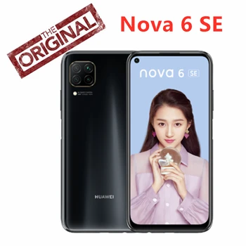 

HUAWEI nova 6 SE 4G Smartphone 6.4 inch EMUI 10.0.1 Android 10 Kirin 810 Octa Core 8GB RAM 128GB ROM 4 Rear Camera 4200mAh Batte