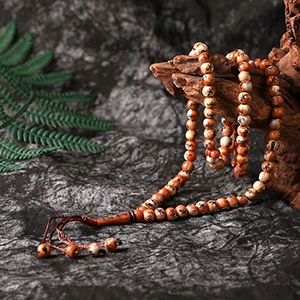8 мм Ближнего Востока бусины Браслеты Tassel Pendant 99 четки исламский мусульманский тасбих Аллах Мохаммеда четки оптом по низкой цене для Для женщин Для мужчин - Окраска металла: C